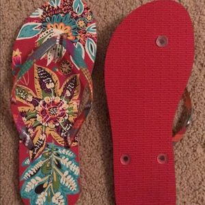 vera bradley flip flops